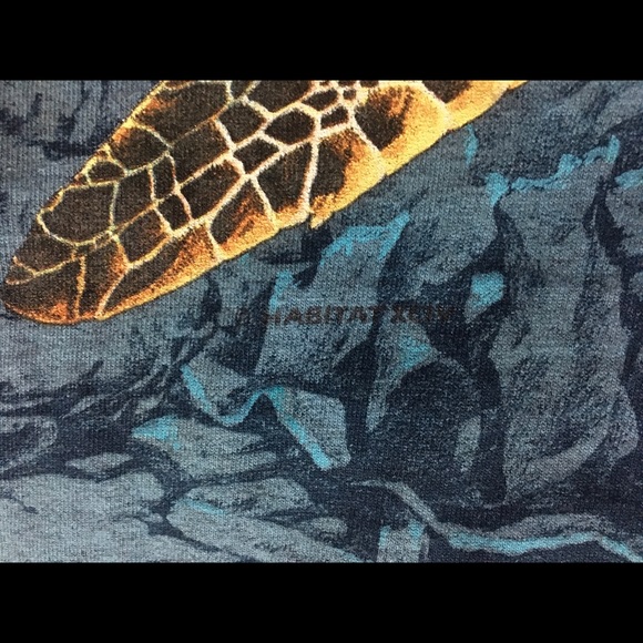 Vintage Habitat All-Over-Print Turtles Tee 🐢 - Picture 3 of 8